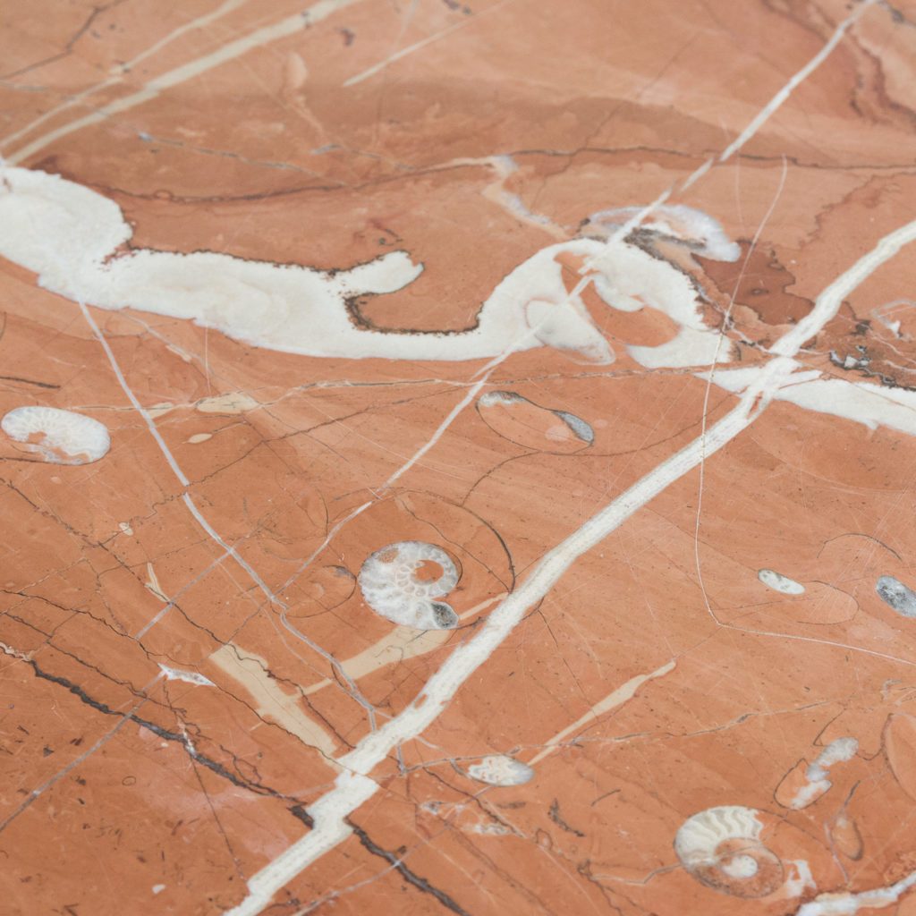 Rojo Alicante marble table,-114516