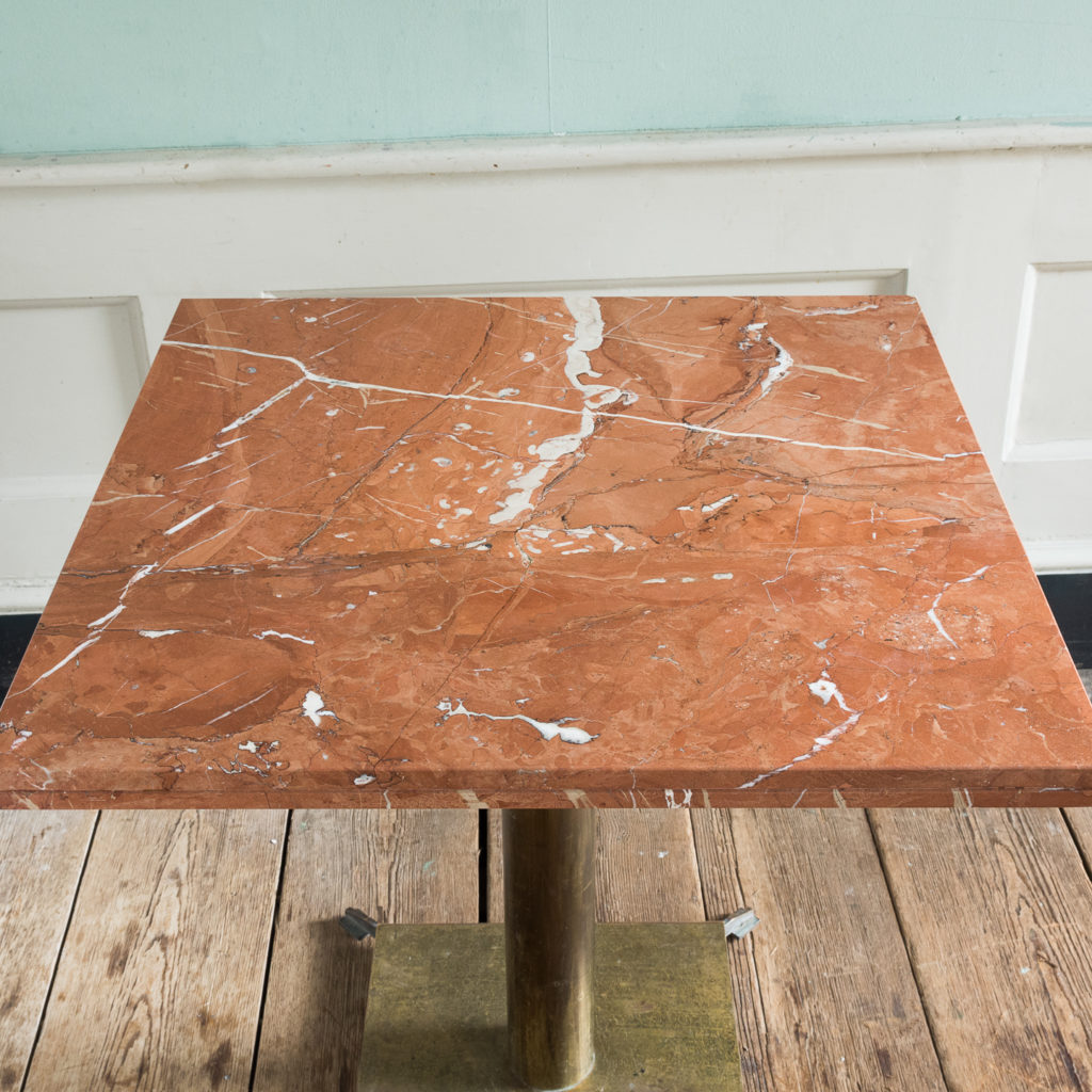 Rojo Alicante marble table,-114509