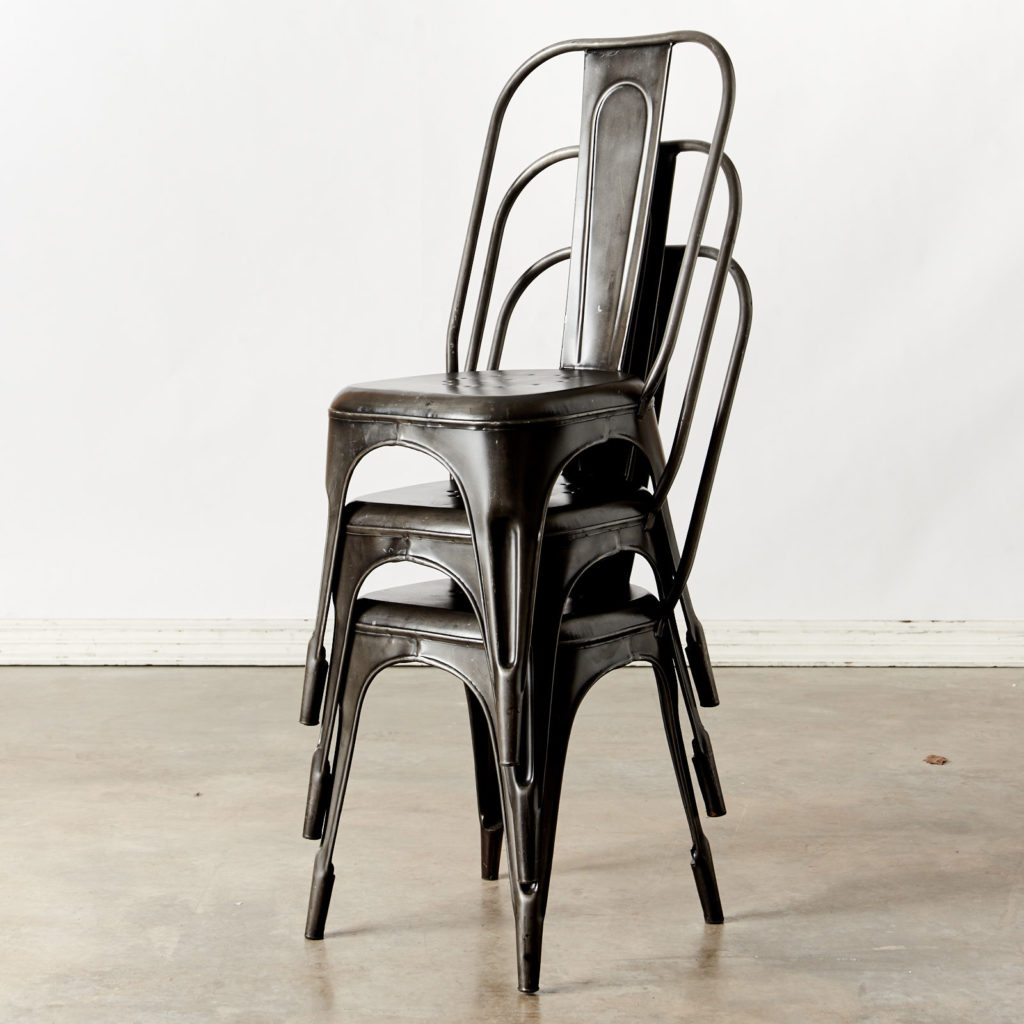 Industrial Tolix-style chair-98567