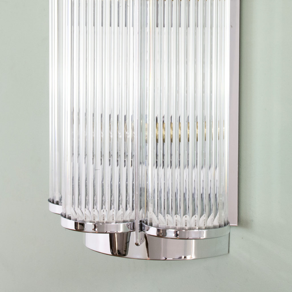 Pair of Art Deco style wall lights,-99280