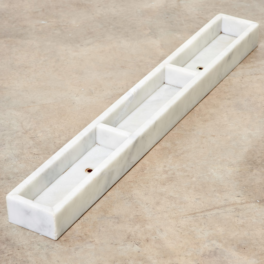 Carrara marble trough,-101071