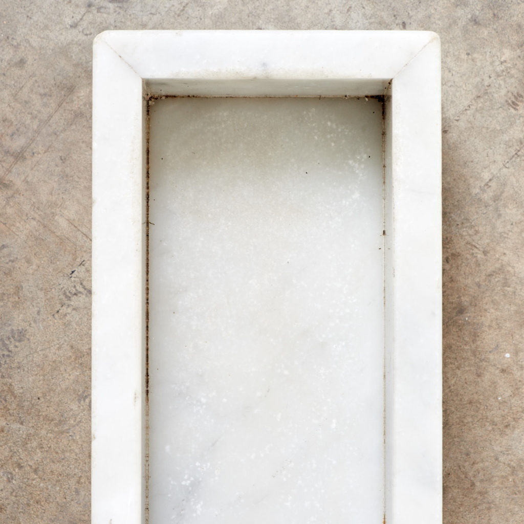 Carrara marble trough,-101075