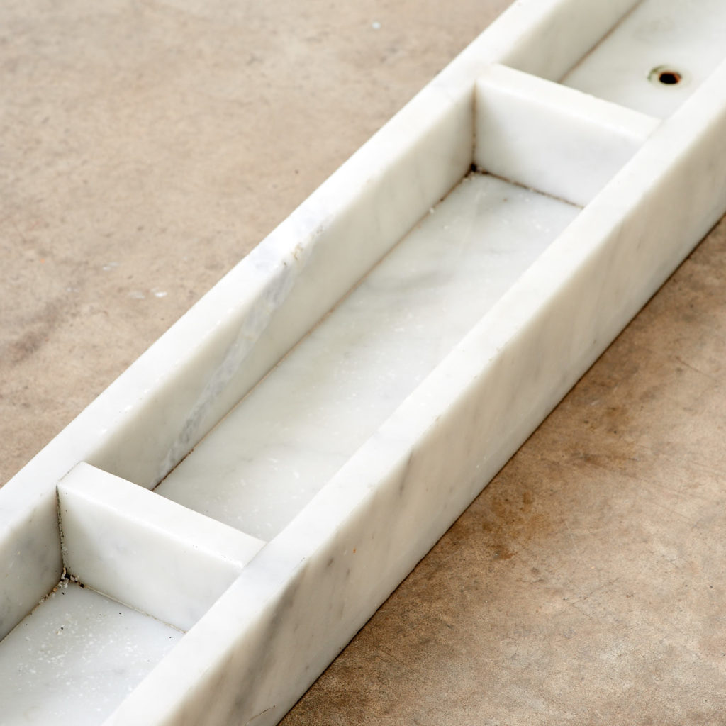 Carrara marble trough,-101073