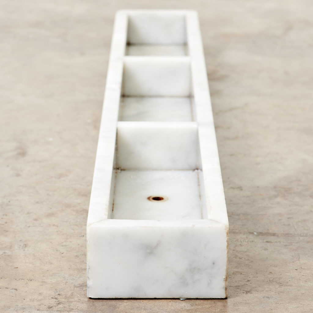 Carrara marble trough,-101079