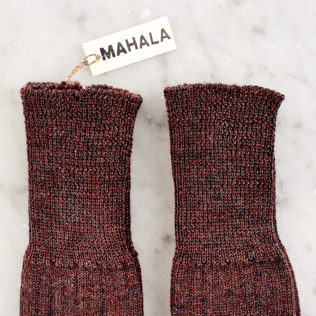 A pair of woollen socks,-101230