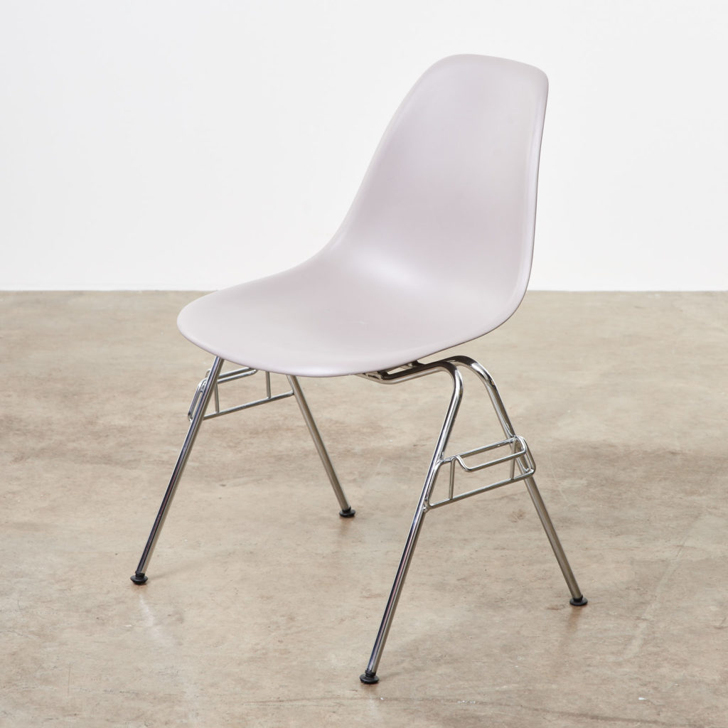 Eames grey DSS-N side chair,-0