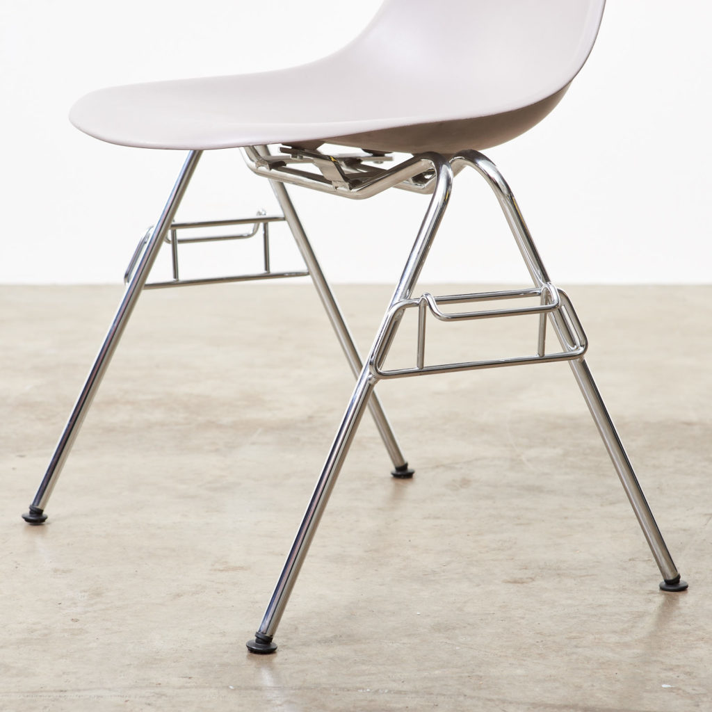 Eames grey DSS-N side chair,-101824