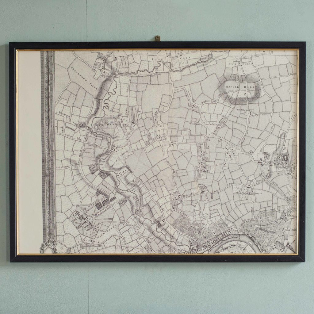 The environs of London in 1746. Impressive sixteen sheet set. -101992