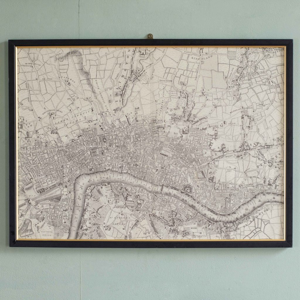 The environs of London in 1746. Impressive sixteen sheet set. -101982