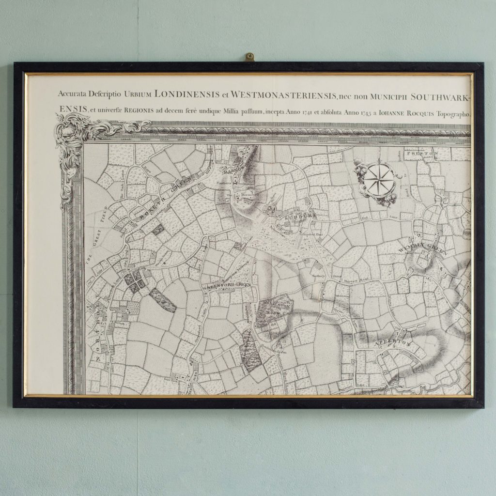 The environs of London in 1746. Impressive sixteen sheet set. -102001