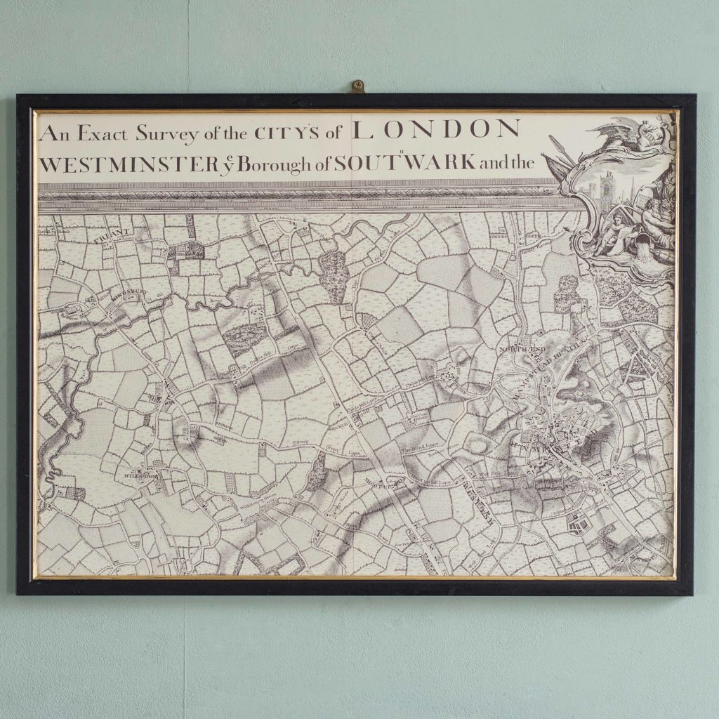 The environs of London in 1746. Impressive sixteen sheet set. -101996