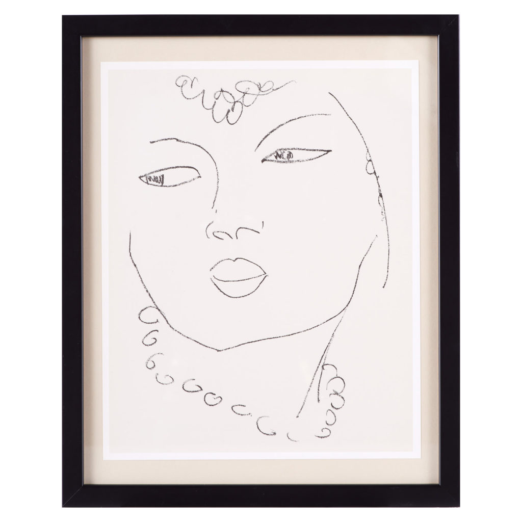 Matisse ‘Les Fleurs Du Mal’ lithograph,-0