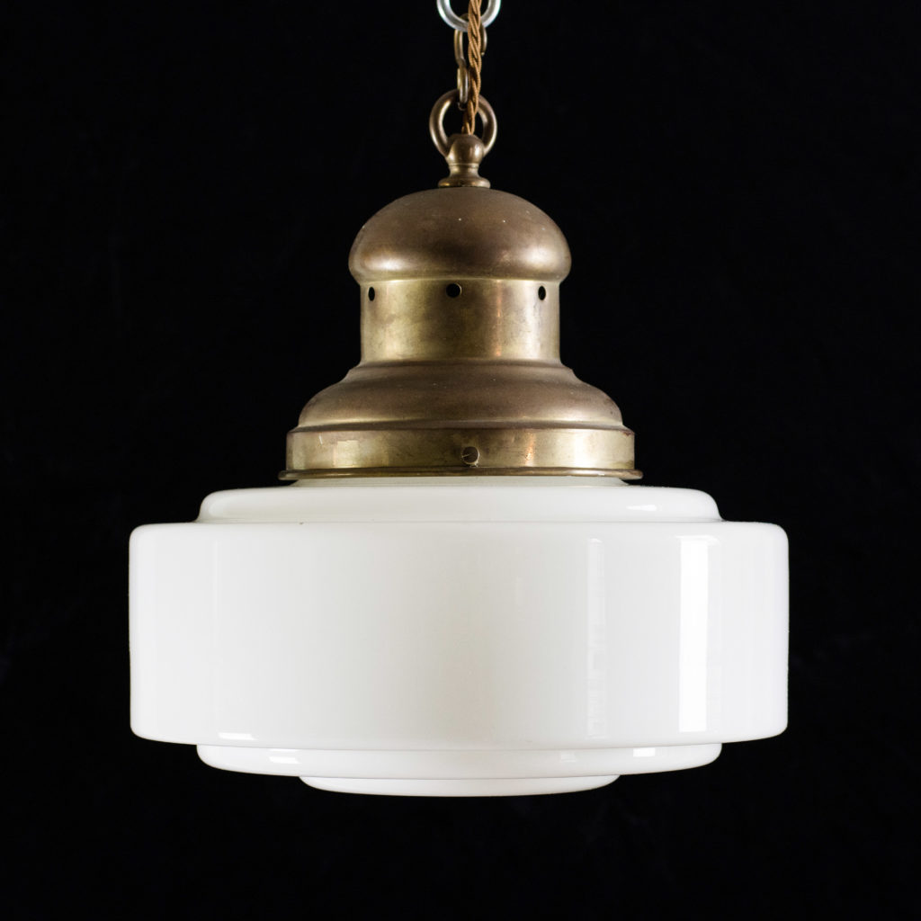 Opaline pendant light,-0