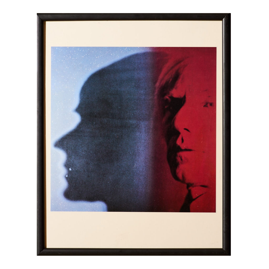 Framed Andy Warhol print,-0