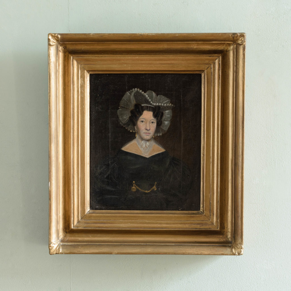 Nineteenth century portrait of Mrs Taylor-0