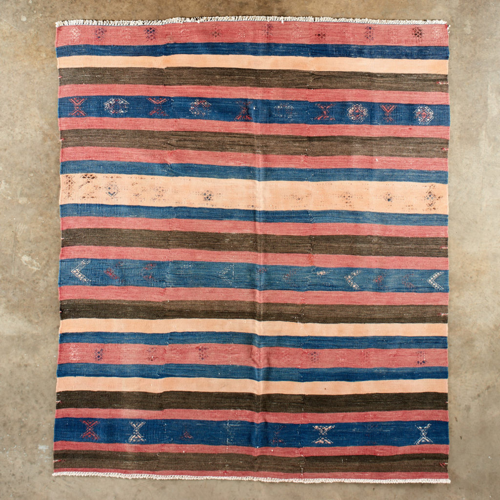 Vegetable dyed kilim rug, -103261