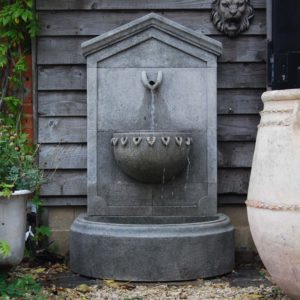 stone fountain