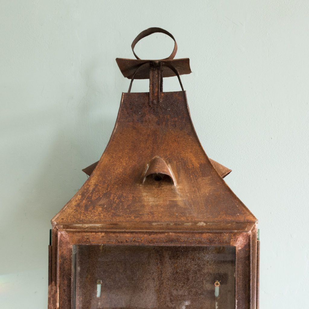 French nineteenth century wall lantern,-104643