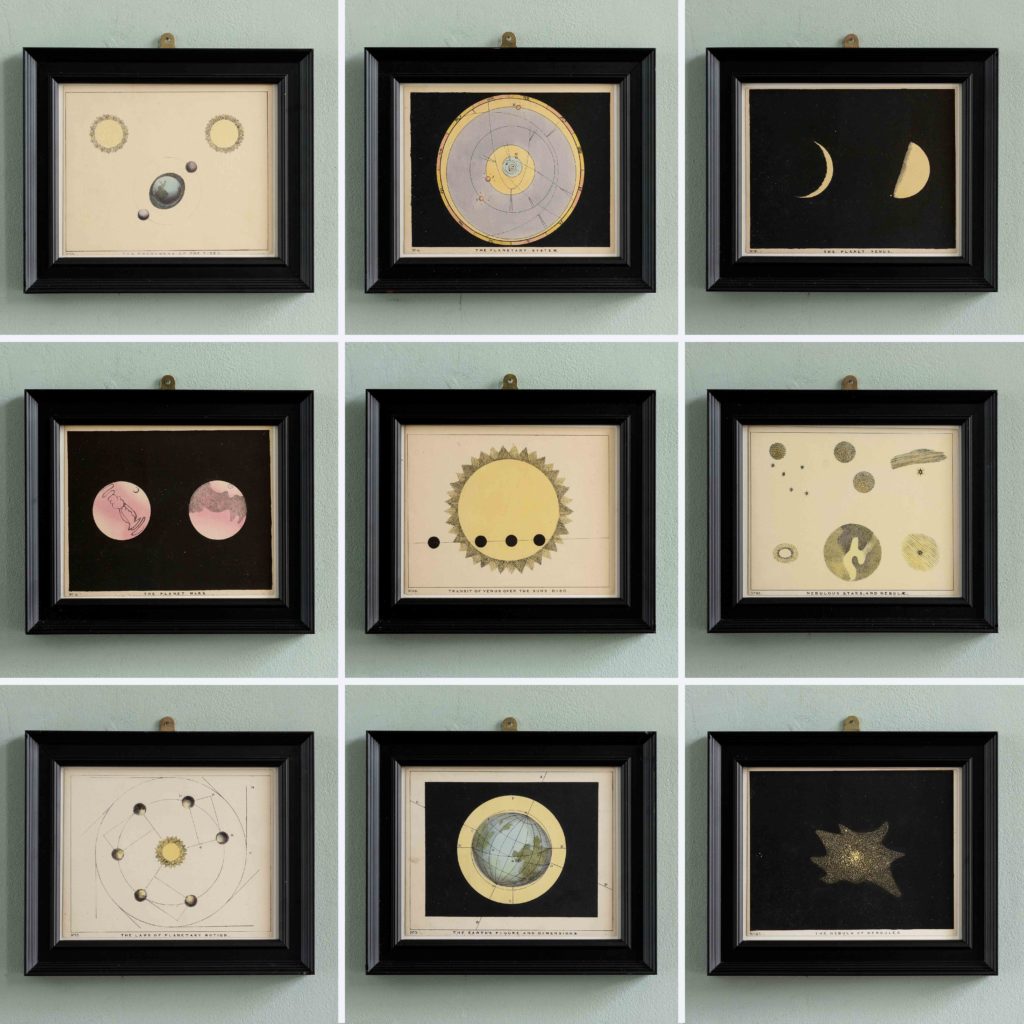 Original astronomy prints published 1843-104678