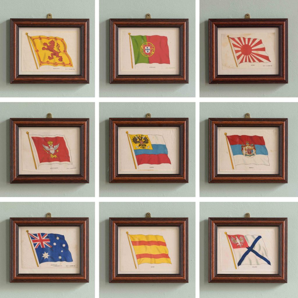 Silk Flags published circa 1918,-105209