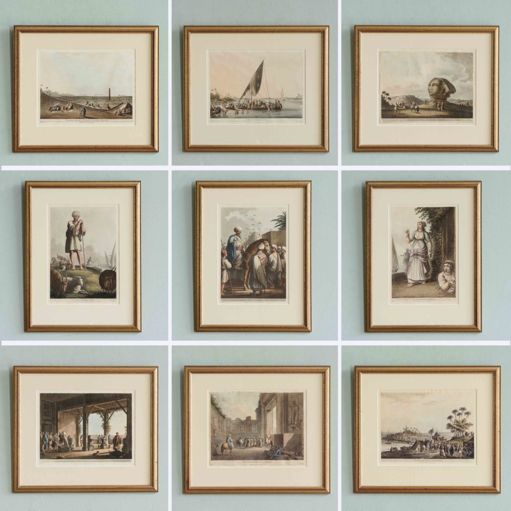 Views in Egypt; original aquatints published 1804-104745