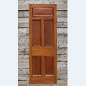 Mahogany door