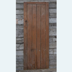 A pine outhouse door,-0