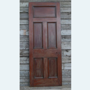 mahogany door