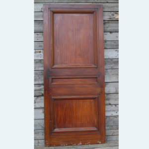 mahogany door