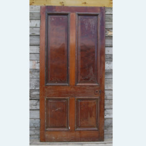 Mahogany door