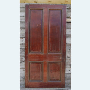 mahogany door