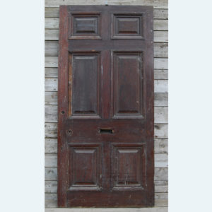 mahogany door