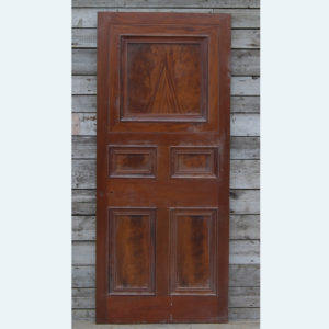 mahogany door