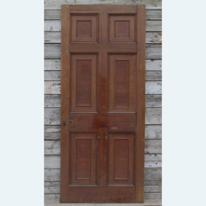 mahogany door