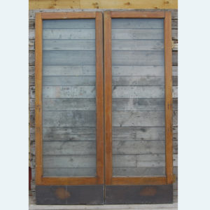 glazed doors