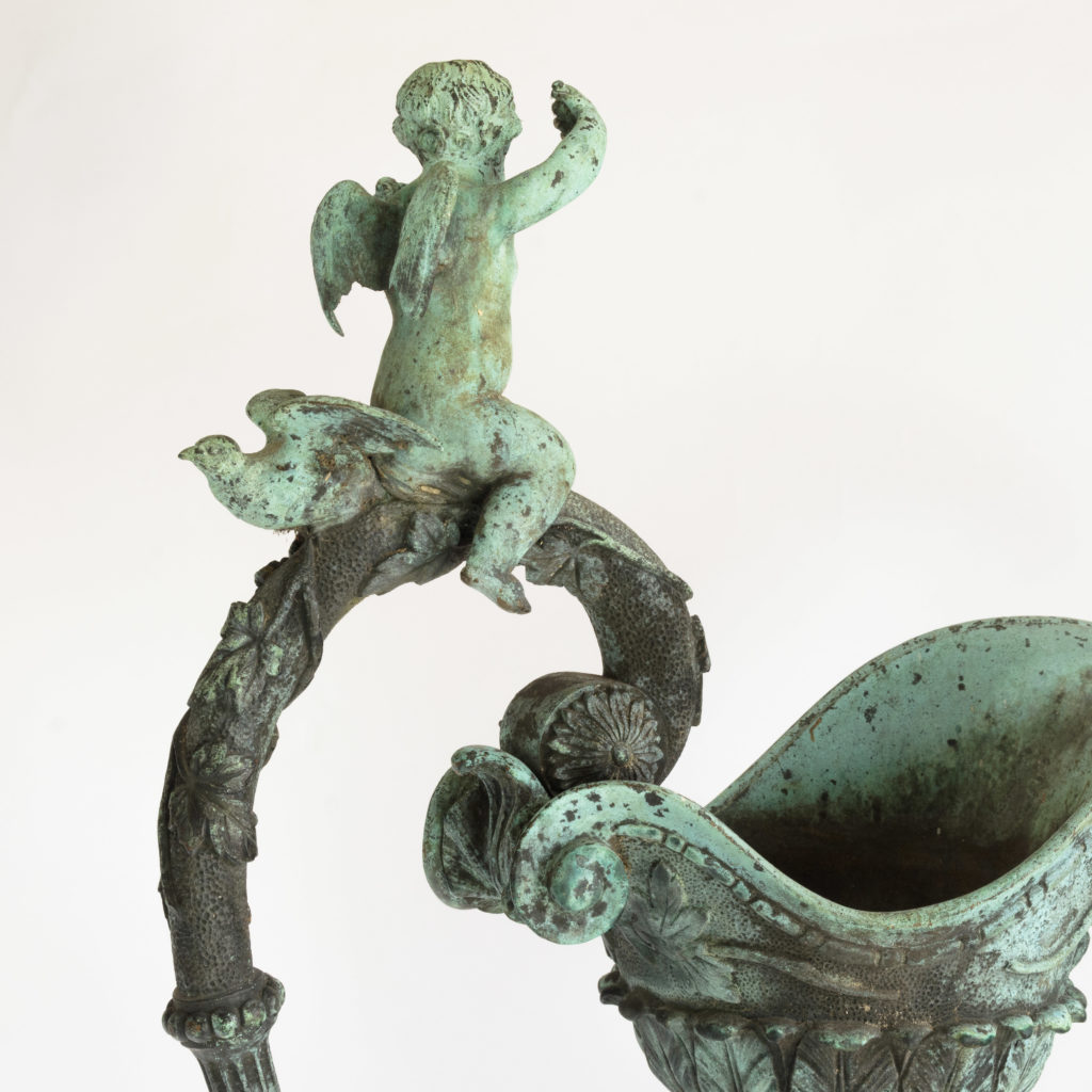 French mid-nineteenth century bronze ewer,-106160