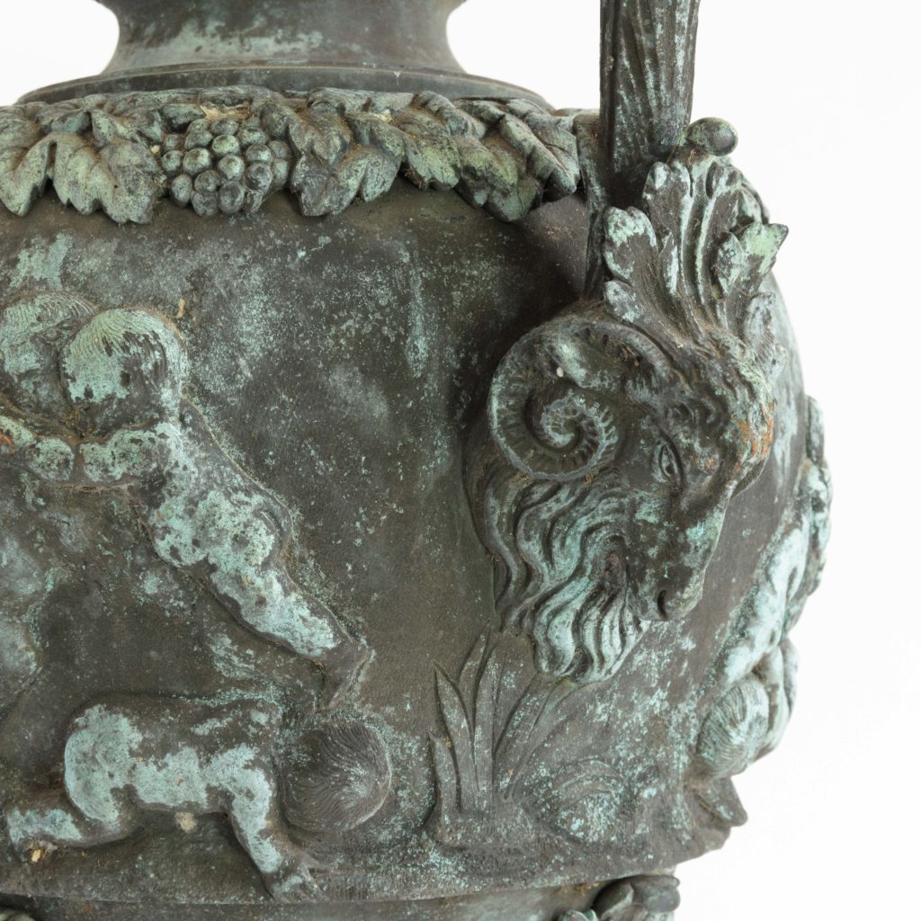French mid-nineteenth century bronze ewer,-106175