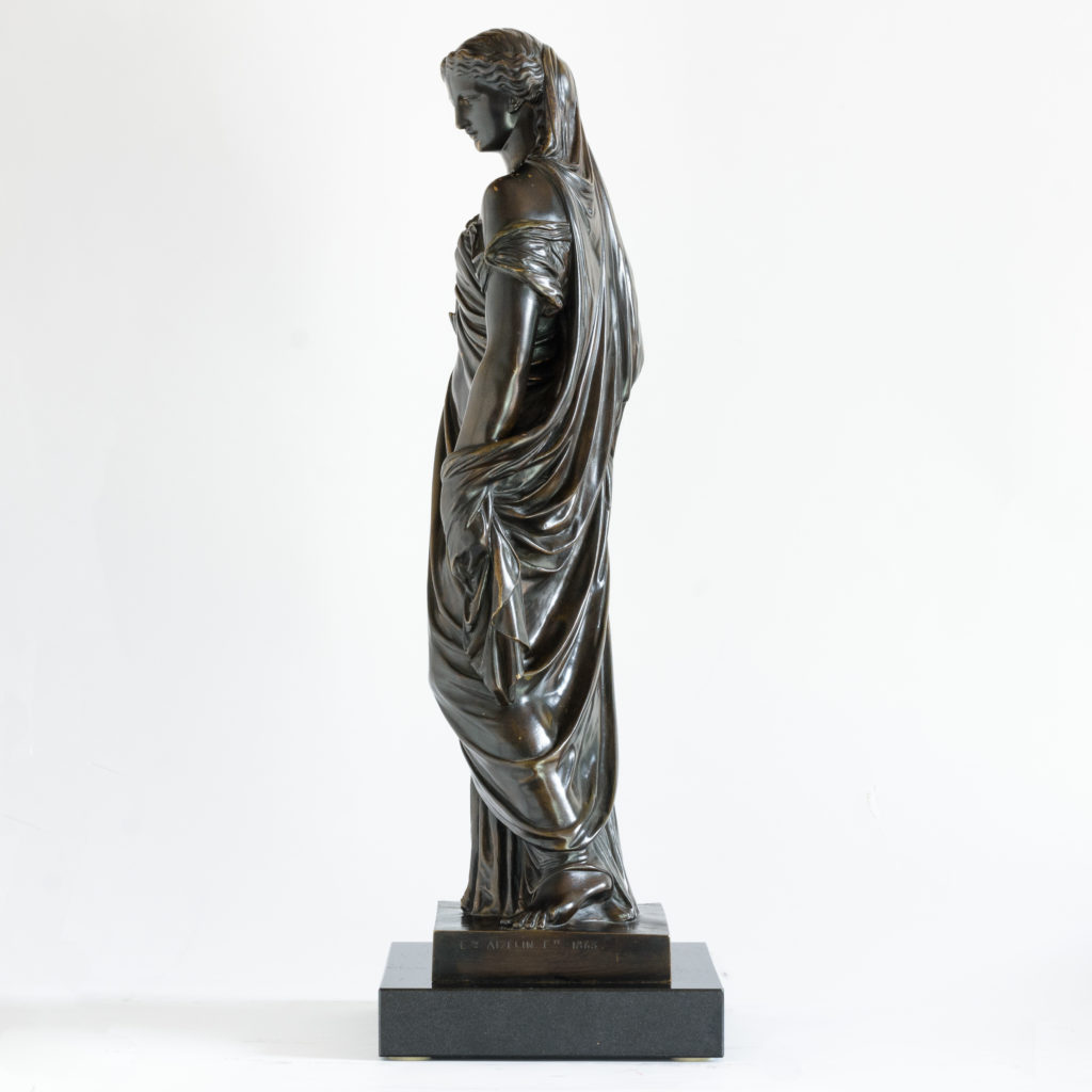 French mid-nineteenth century bronze of Pandora, -106256