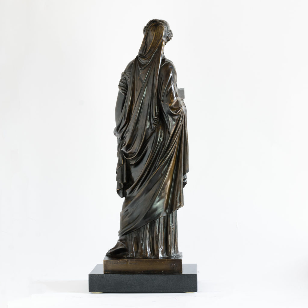 French mid-nineteenth century bronze of Pandora, -106247