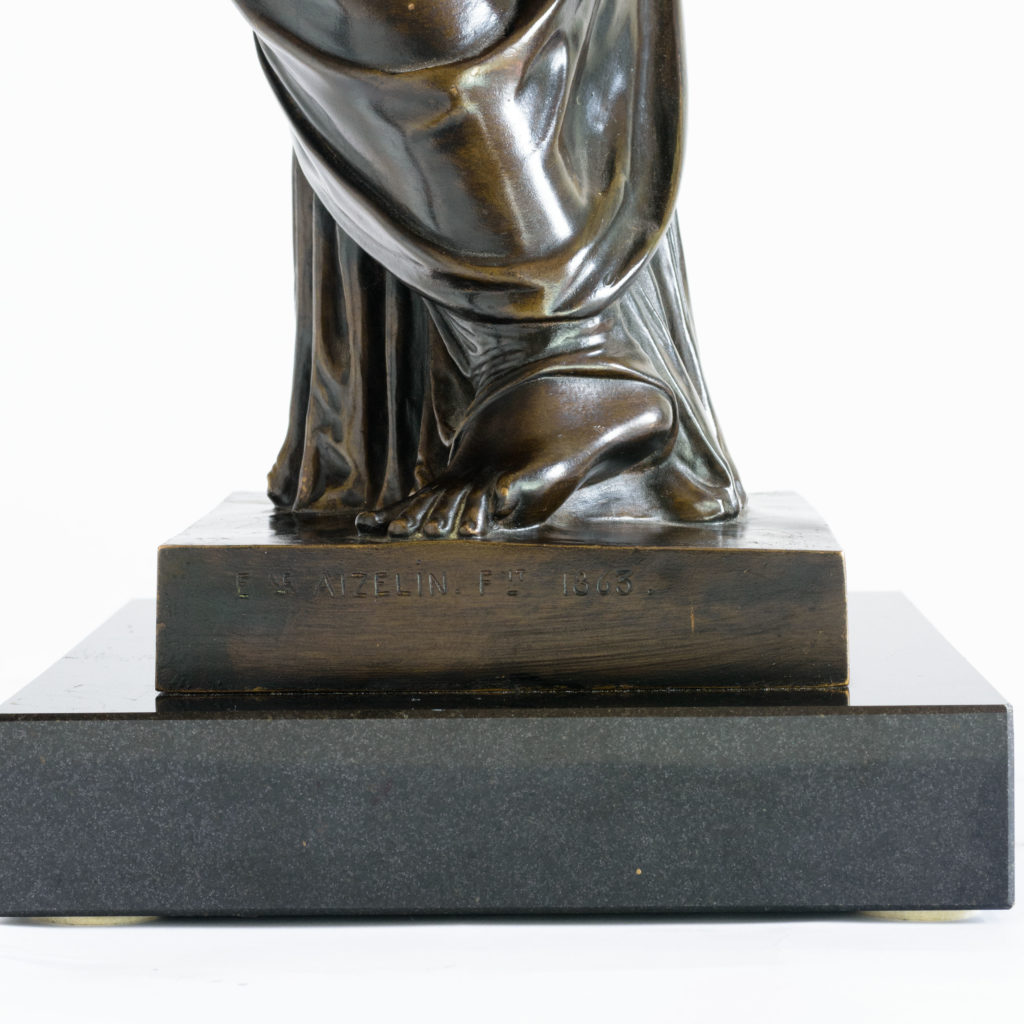 French mid-nineteenth century bronze of Pandora, -106254