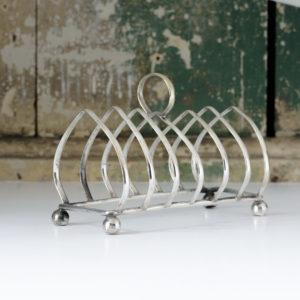 Silver plated toast rack,-107097