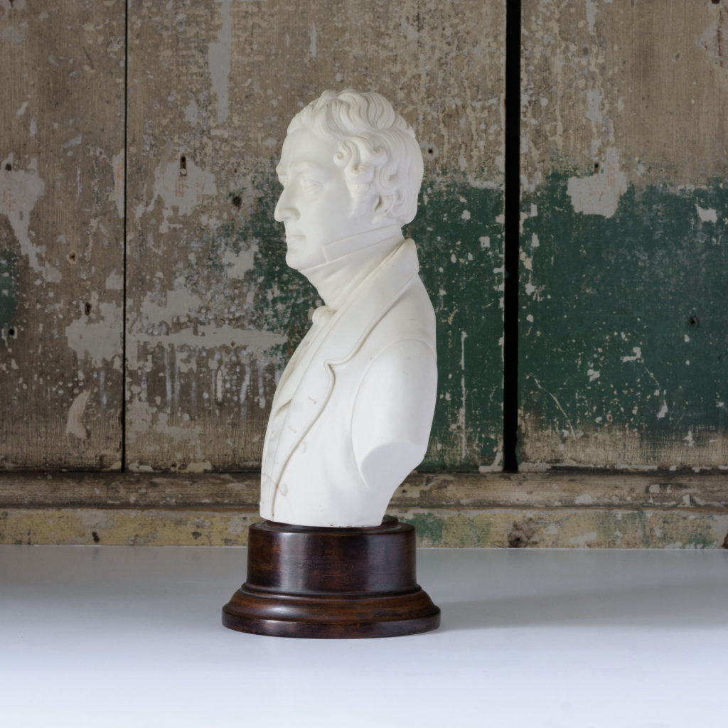 Parian bust of Sir Robert Peel,-106605