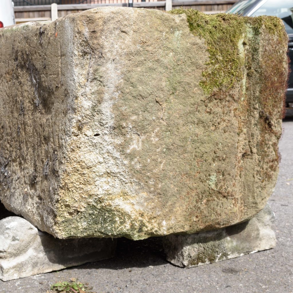 Substantial early nineteenth century stone trough,-107005