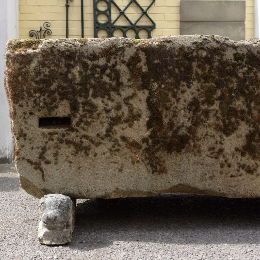 Substantial early nineteenth century stone trough,-107003