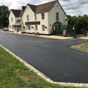 Fresh tarmac