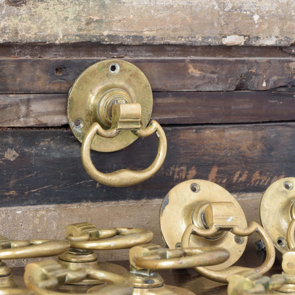 Georgian style brass door handles,-0