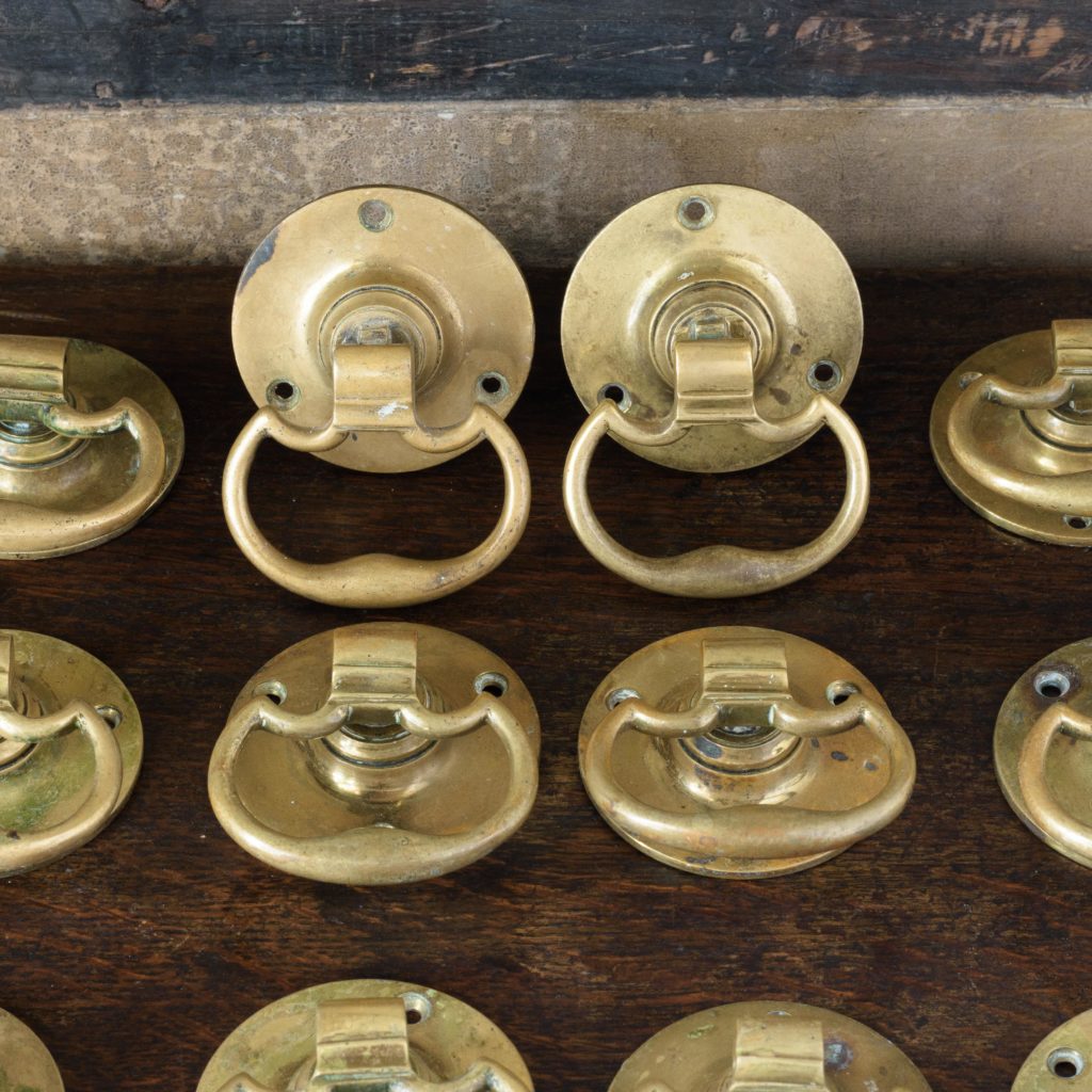 Georgian style brass door handles,-107762