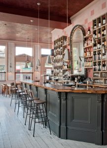 Reclaimed Baltic Pine in a London Public House