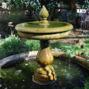 Stone fountain