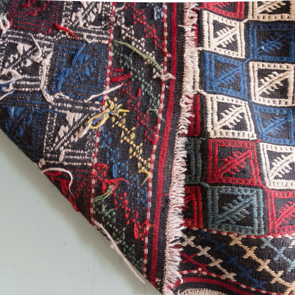 Turkish flatweave Zileh carpet, -109149